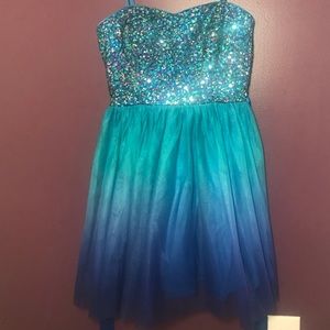 Stunning Sequined Homecoming Dress